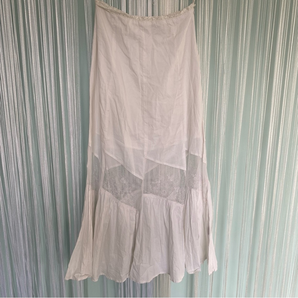 Vintage White Lace Skirt